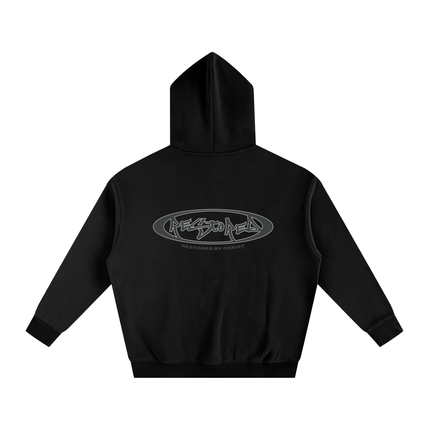 Restored by Christ Oversized Fleeced Hoodie