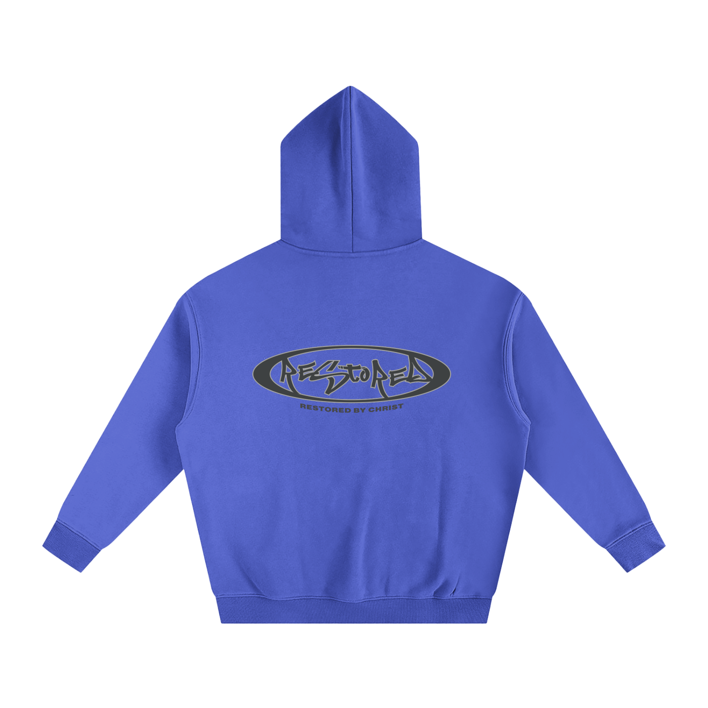 Restored by Christ Oversized Fleeced Hoodie