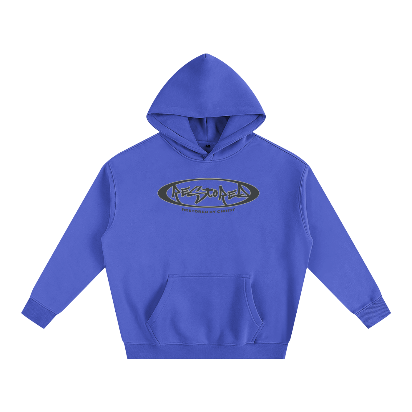 Restored by Christ Oversized Fleeced Hoodie