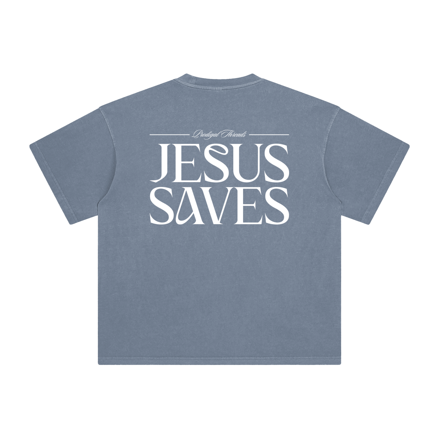 Jesus Saves - Enzyme Washed T-Shirt