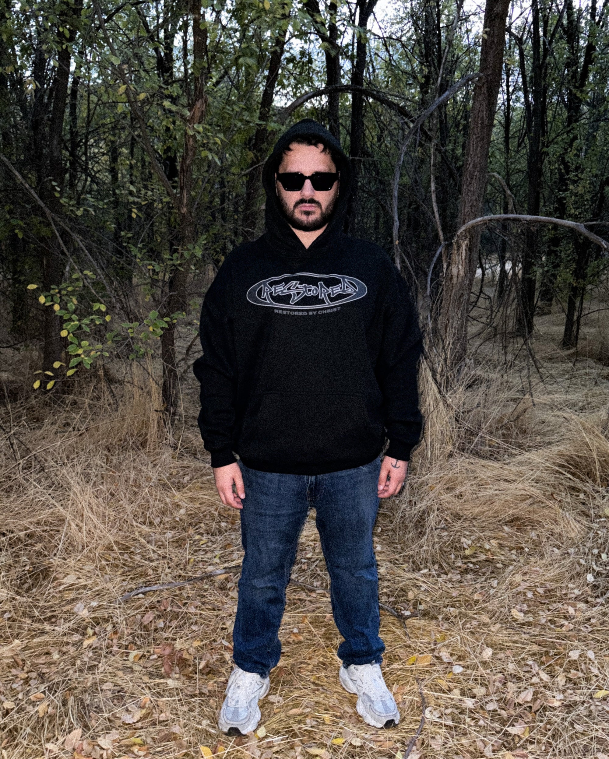 Restored by Christ Oversized Fleeced Hoodie