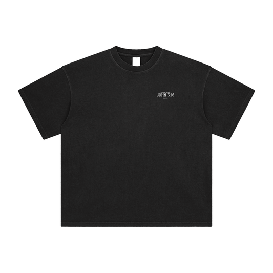 John 3:16 Tee - Black