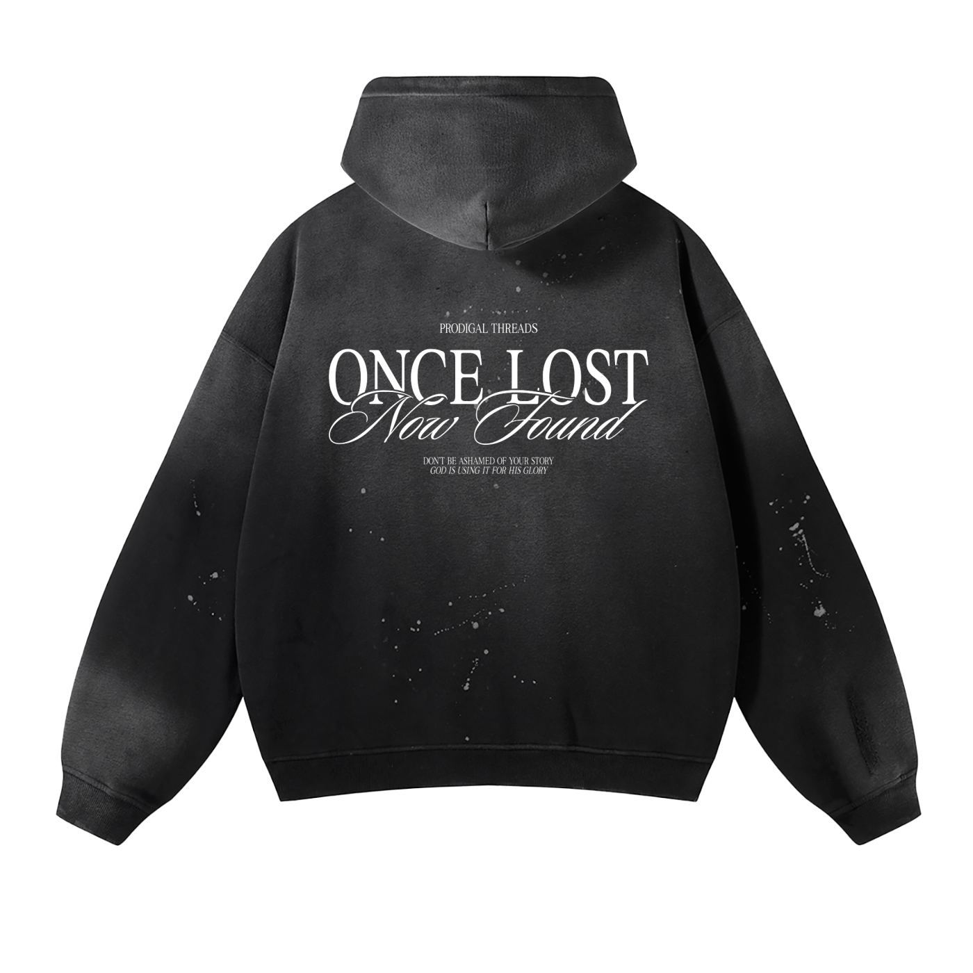 Once Lost Now Found Vintage Wash Hoodie