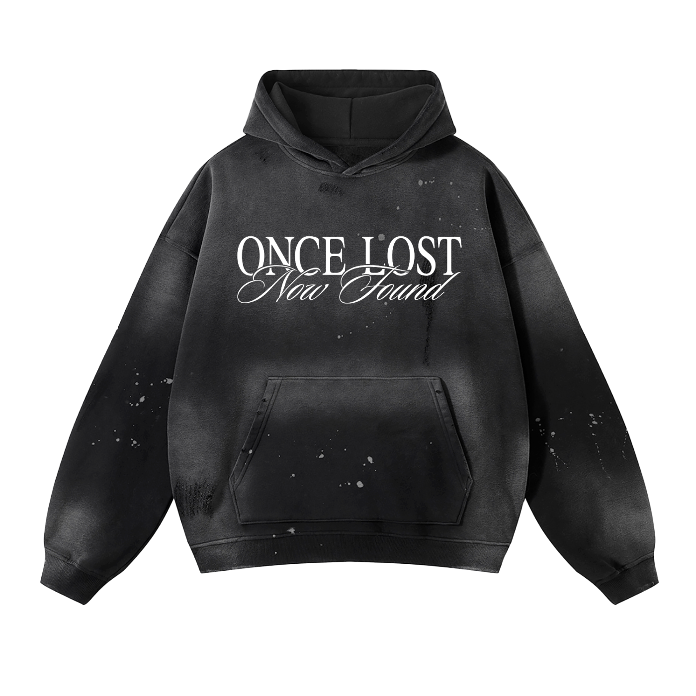Once Lost Now Found Vintage Wash Hoodie